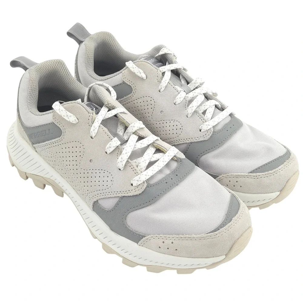 Merrell Tempo Sol Hiking Shoes Women 8.5 Gray Sneakers Trail Outdoor J038750 NEW